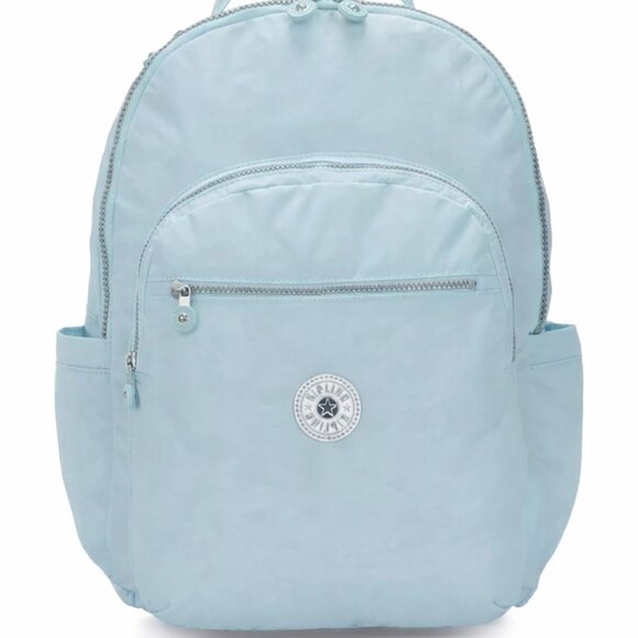 KIPLING Seoul Large Backpack Frost Blue main image 5